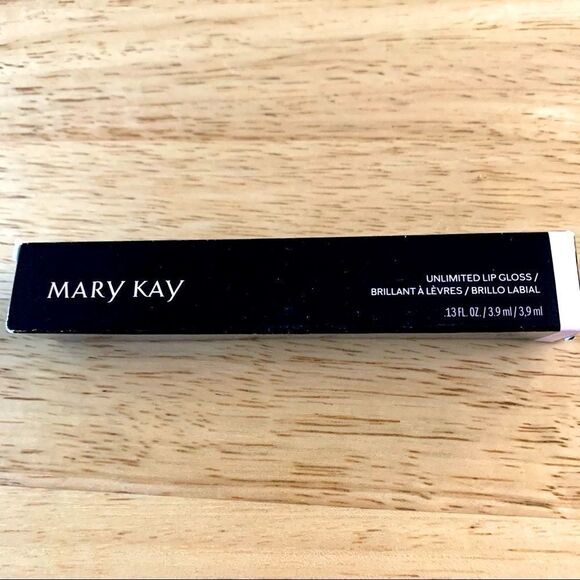NWT Mary Kay Pink Ballerina Unlimited Lip Gloss New in Box .13 oz - Picture 3 of 4